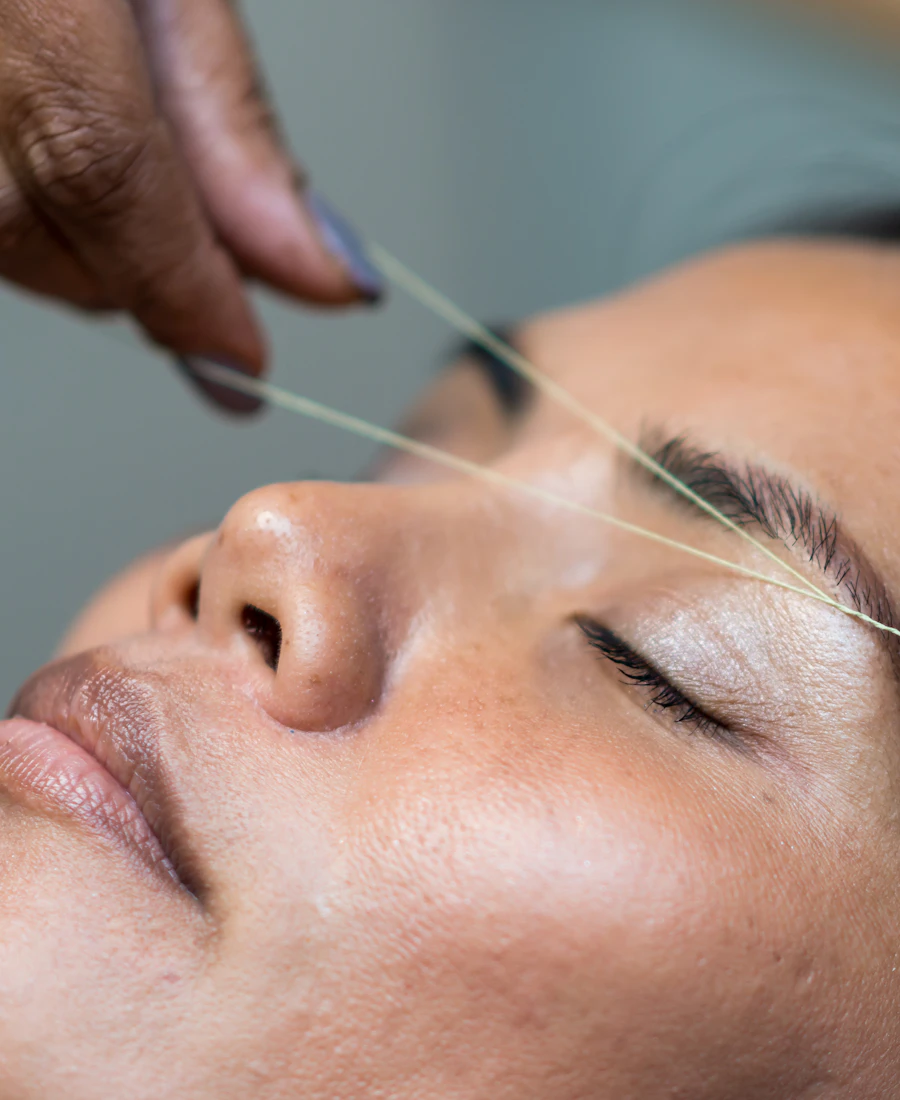Eyebrow shaping